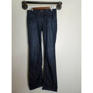 7FAM High Waist Bootcut Size 28 32x34 Jeans